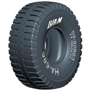 360吨巨型矿用工程车轮胎; 优异耐磨性能的工程机械轮胎